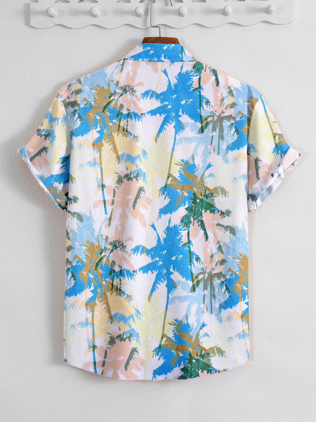 SRT Exclusive Men's Tropical Pop Print Half-Sleeve Shirt