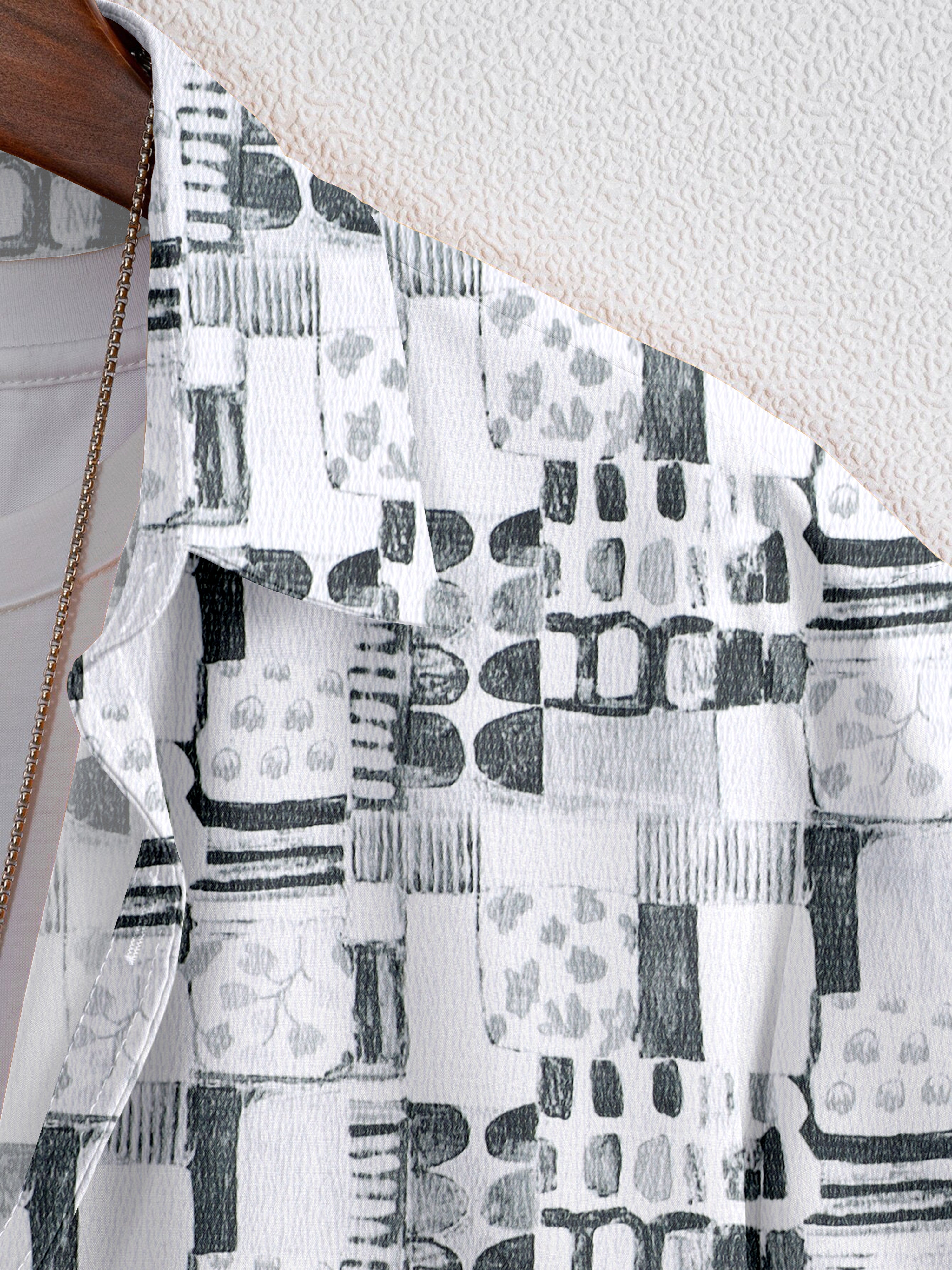 SRT Men's Classic Tropical Palm Tree Half-Sleeve Shirt - Stylish Designer Shirt