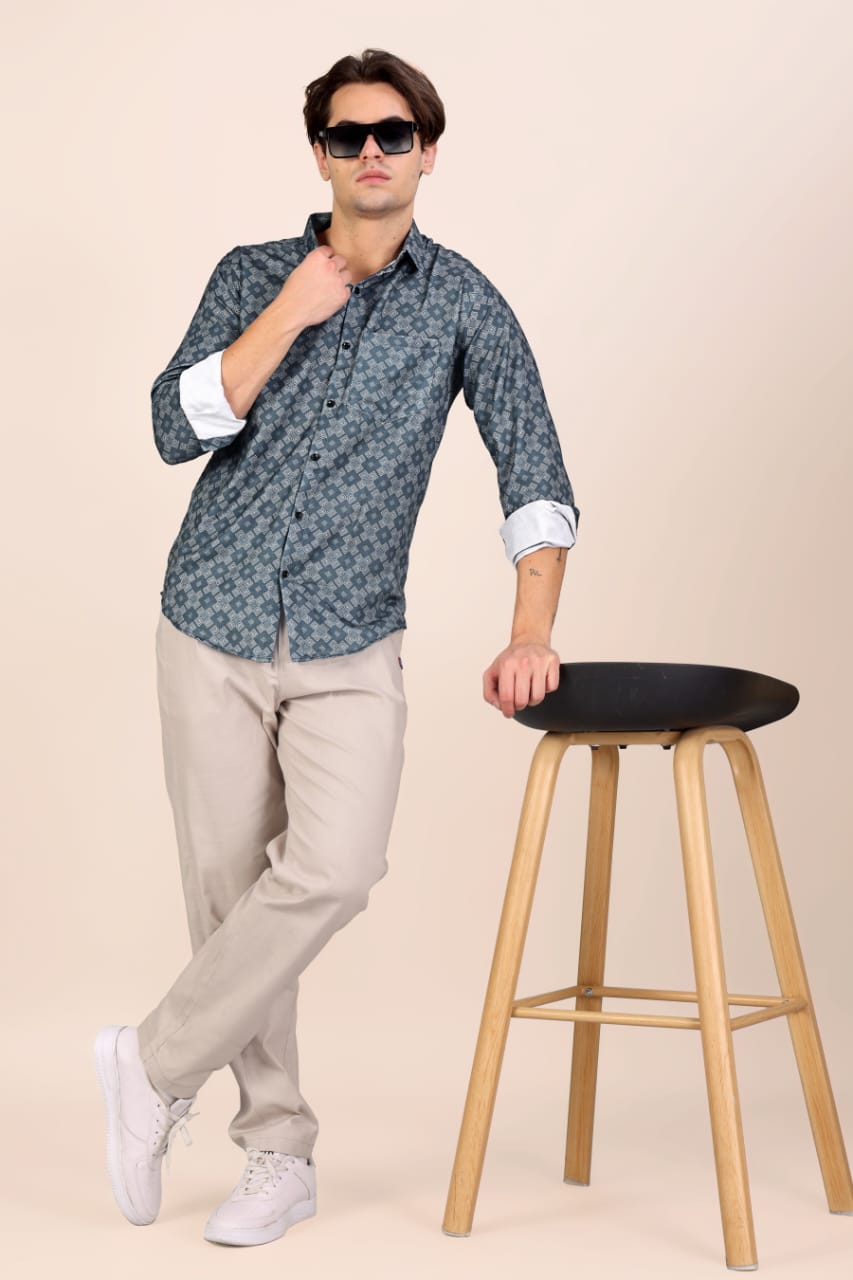 Men's Casual Full Sleeve Shirt - Premium Full Sleeve Shirt