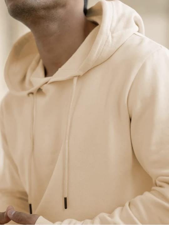 Men's Yellow Hoodie – Premium Warm Fleece | Modern Fit & Everyday Comfort