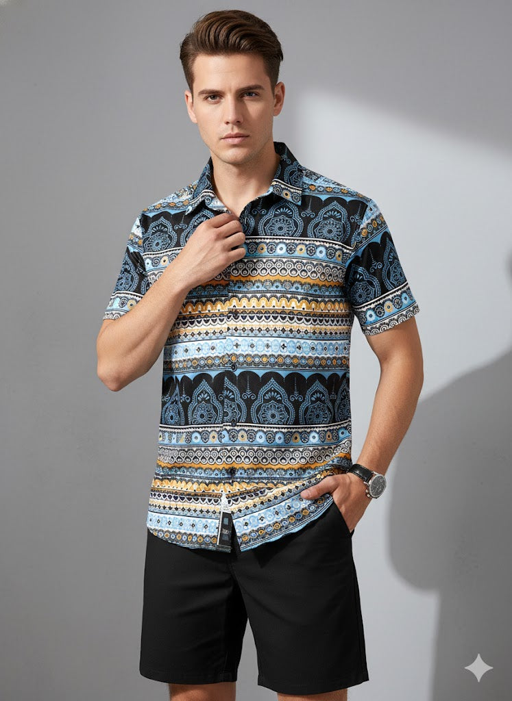 Men’s Lycra Latest Design Night Suit