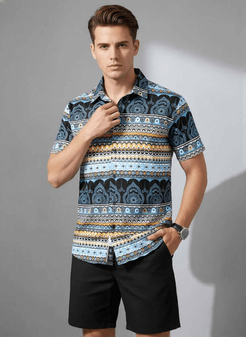 Men’s Lycra Latest Design Night Suit